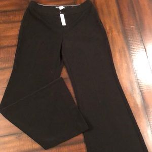 NWT White House Black Market black wide leg 4S